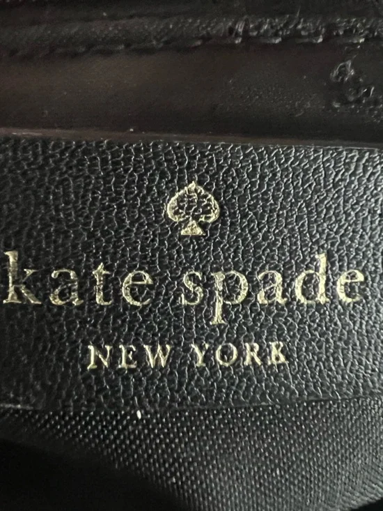 kate spade Black & White Floral Dome Satchel with Top Handles - Picture 4 of 5